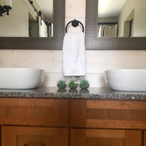 Set of 3 succulent terrariums - Picture 10 of 16